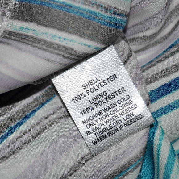 ANN TAYLOR LOFT Striped Empire Waist Slip Dress - Picture 6 of 7